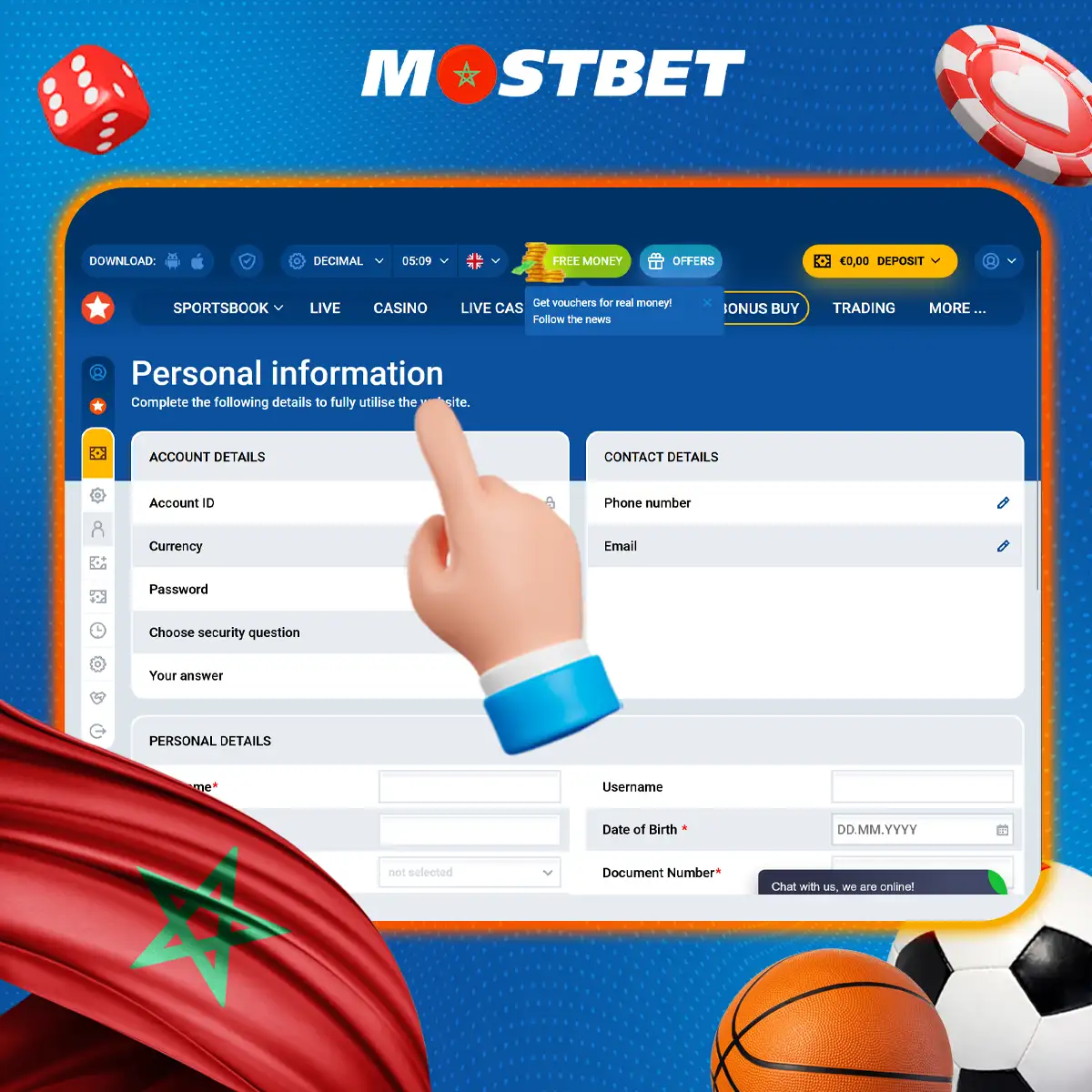 كيف تصبح مستخدمًا معتمدًا على منصة Mostbet؟
